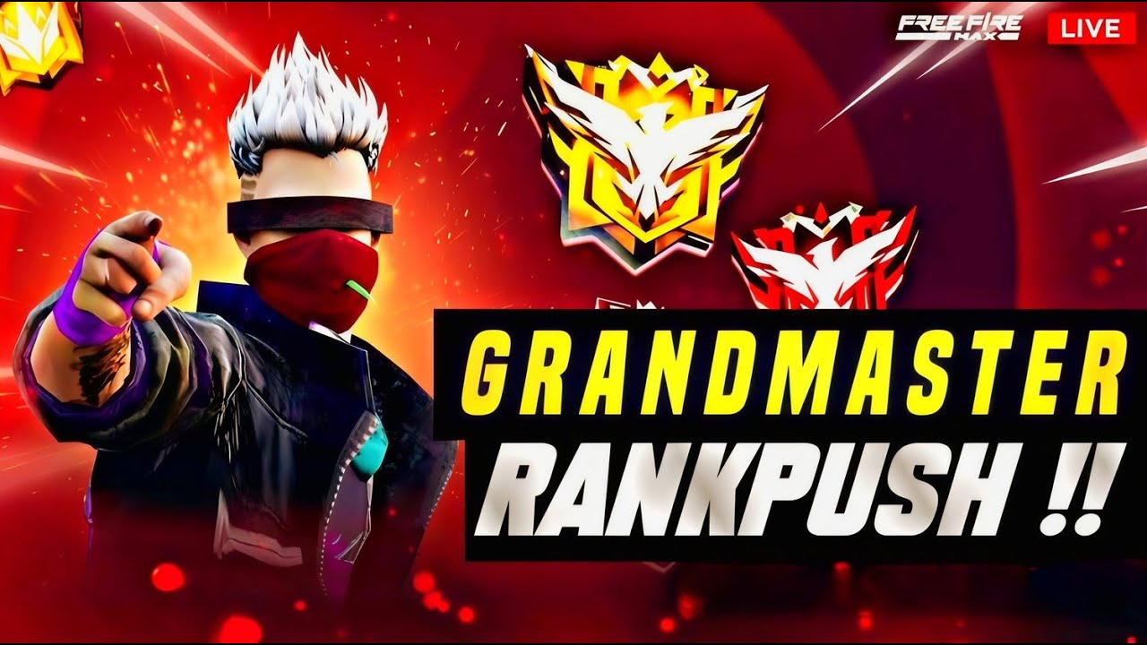Free fire Max Live with TIMU FF❤️Grandmaster🤯RANK PUSH in Battle Royale #ff #freefire #longlive