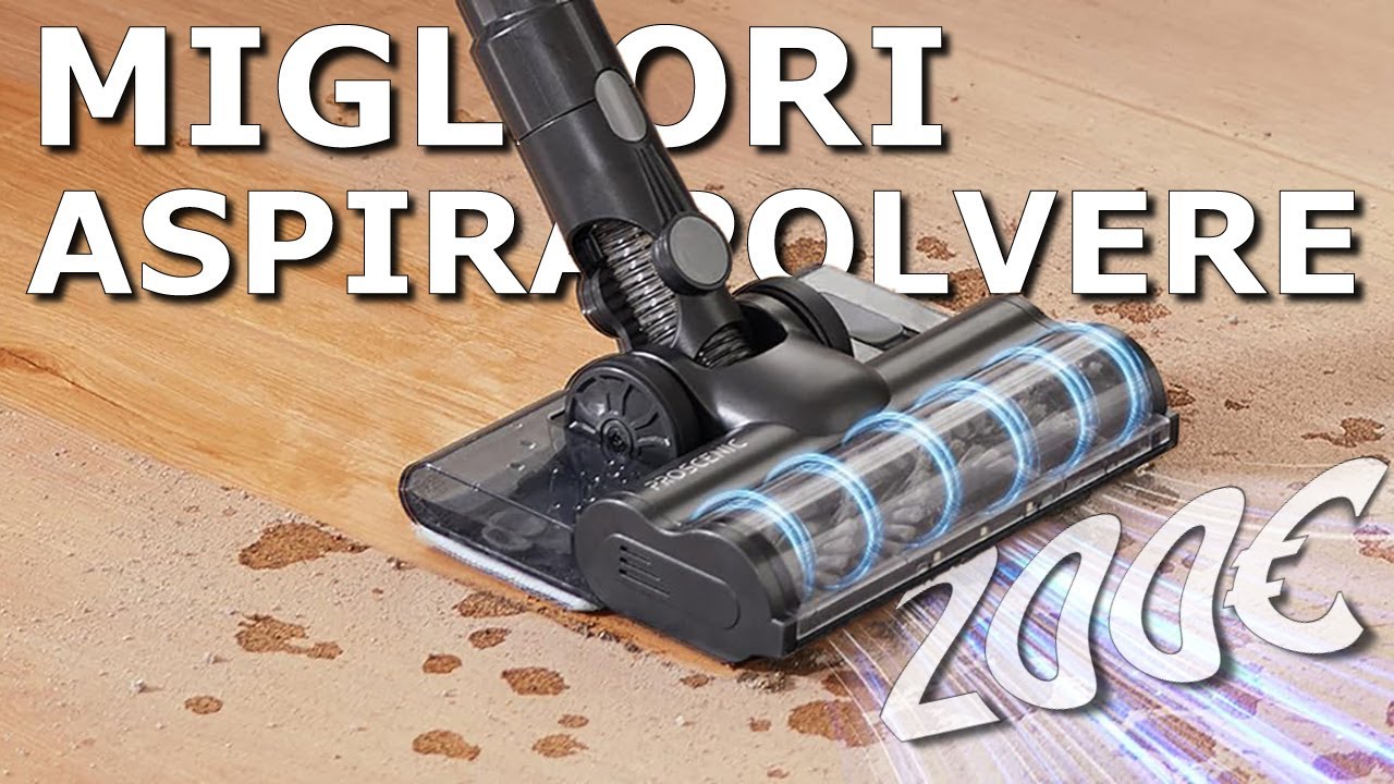 5 MIGLIORI ASPIRAPOLVERE SENZA FILI a Meno di 200€ da Amazon nel 2024!