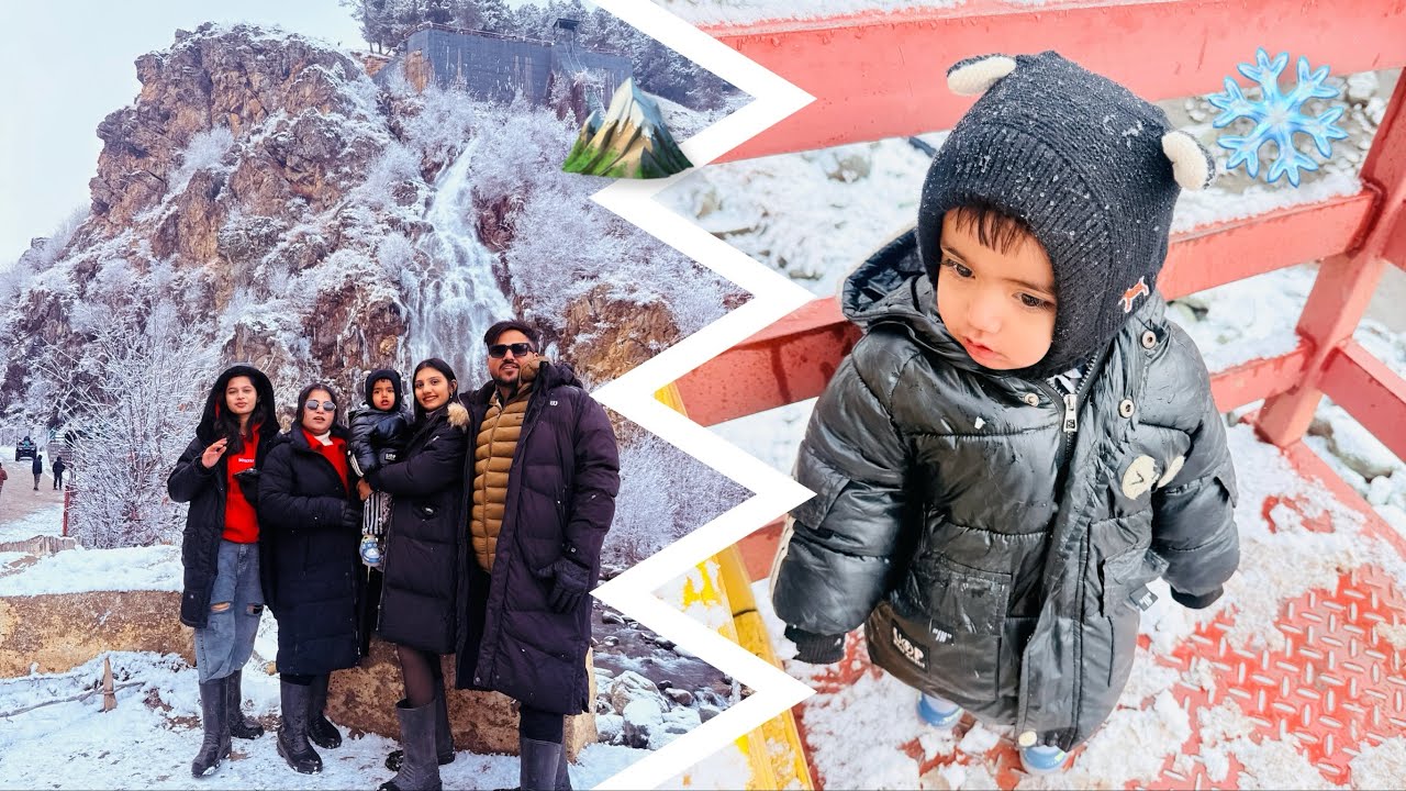 Snow❄️#viral #travel #trending #kashmir #tremding #vlog #gandola #gulmarg 