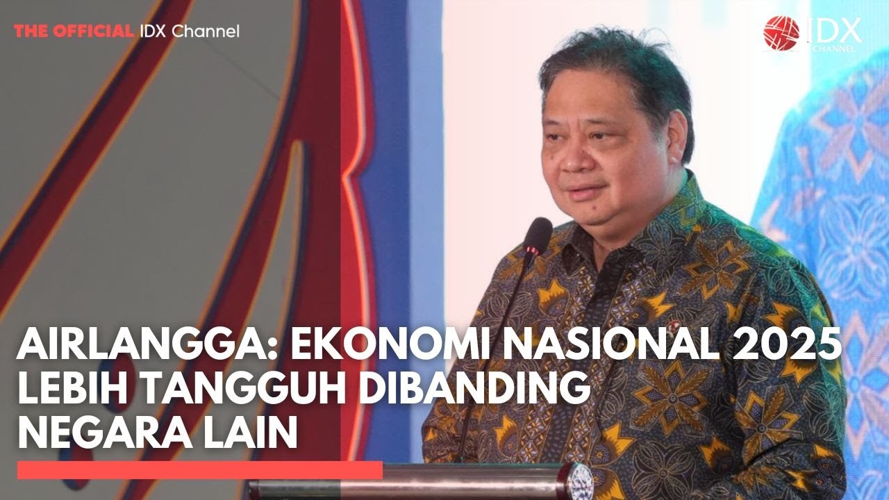 Airlangga: Ekonomi Nasional 2025 Lebih Tangguh Dibanding Negara Lain | 1ST SESSION CLOSING