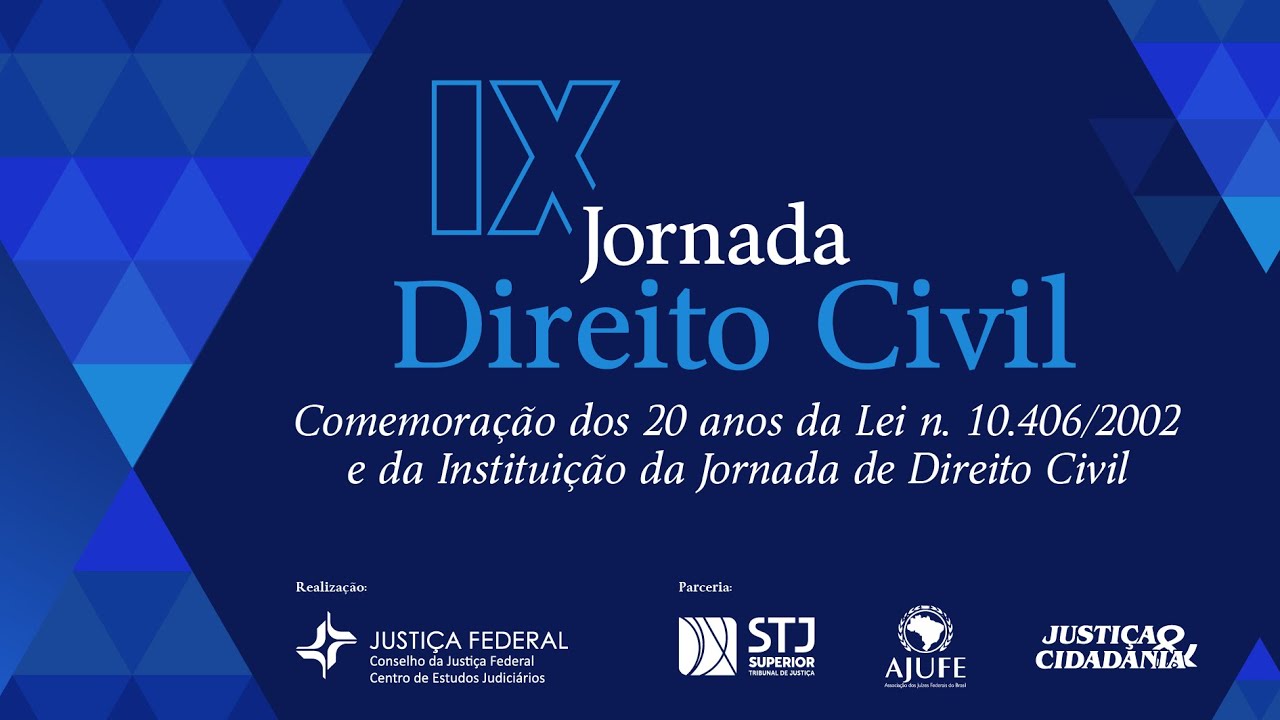 IX Jornada de Direito Civil - Plenária (20/05/2022)