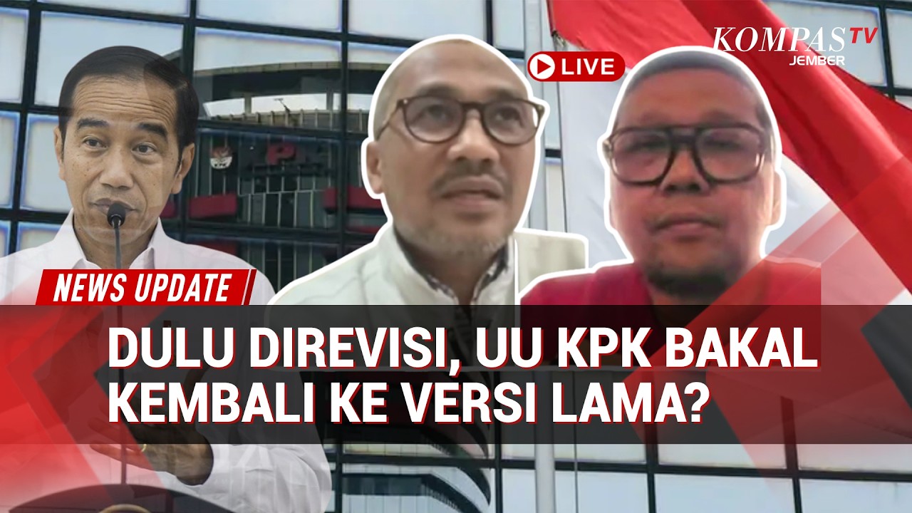 Wacana UU KPK Bakal Diutak-atik, Eks Pimpinan KPK & DPR Angkat Bicara! Dosa DPR atau Kolektif?