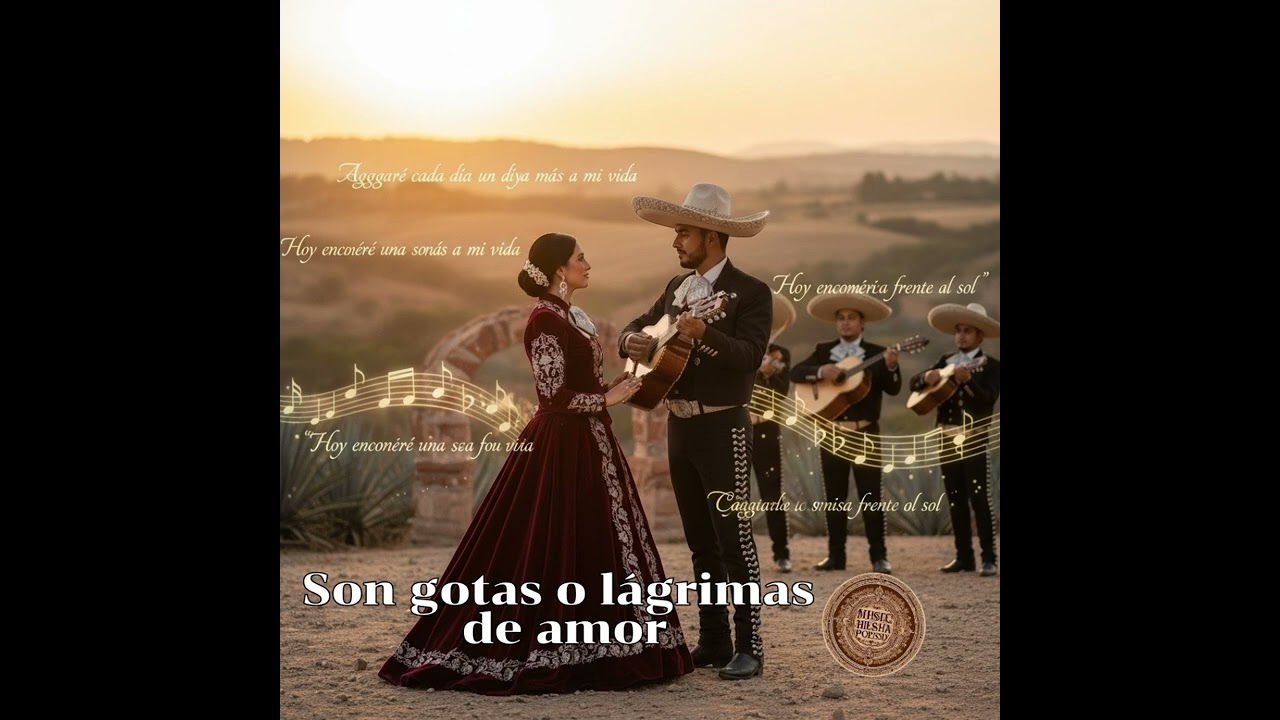 Son gotas o lágrimas de amor