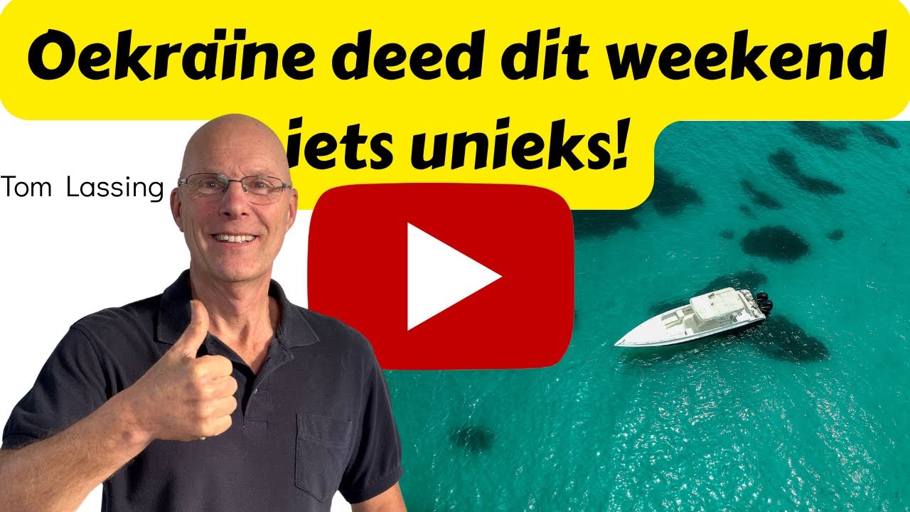 Oekraïne heeft dit weekend iets unieks gepresteerd!