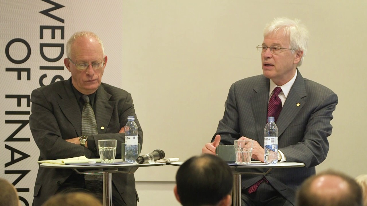 The 2016 Nobel Prize laureates in economic sciences discuss contract theory and corporate finance.