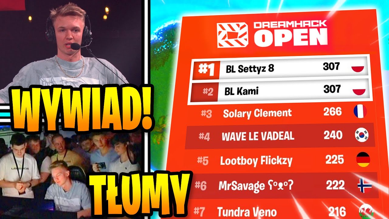 🏆 TŁUM *OSZALAŁ* GDY KAMI I SETTY ZAJĘLI 1. i 2. MIEJSCE W FINALE DREAMHACKA! ~ KULARZ SZOTY