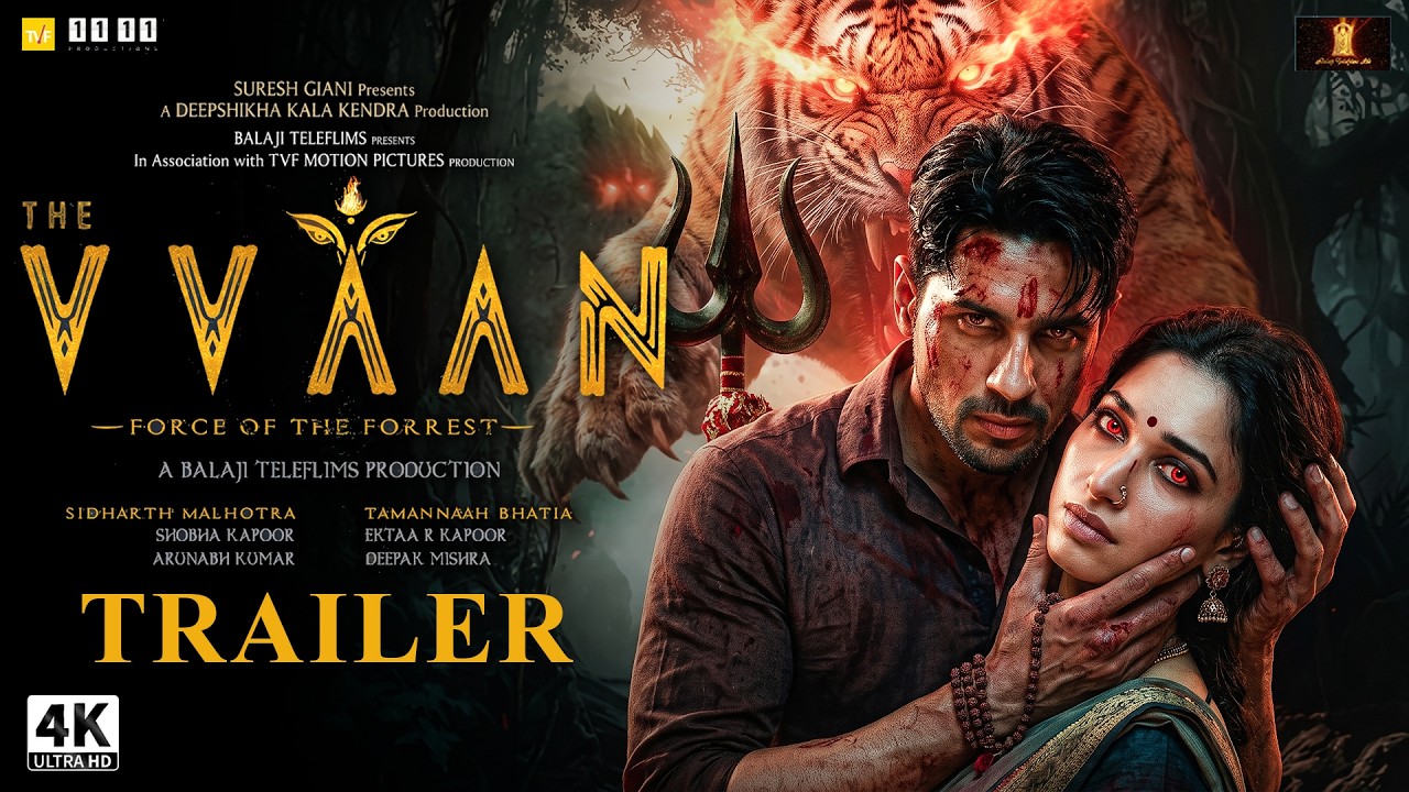The VVAAN - Trailer | Siddharth Malhotra | Tamannaah Bhatia | Force of the Forrest | Sep 25, 2026