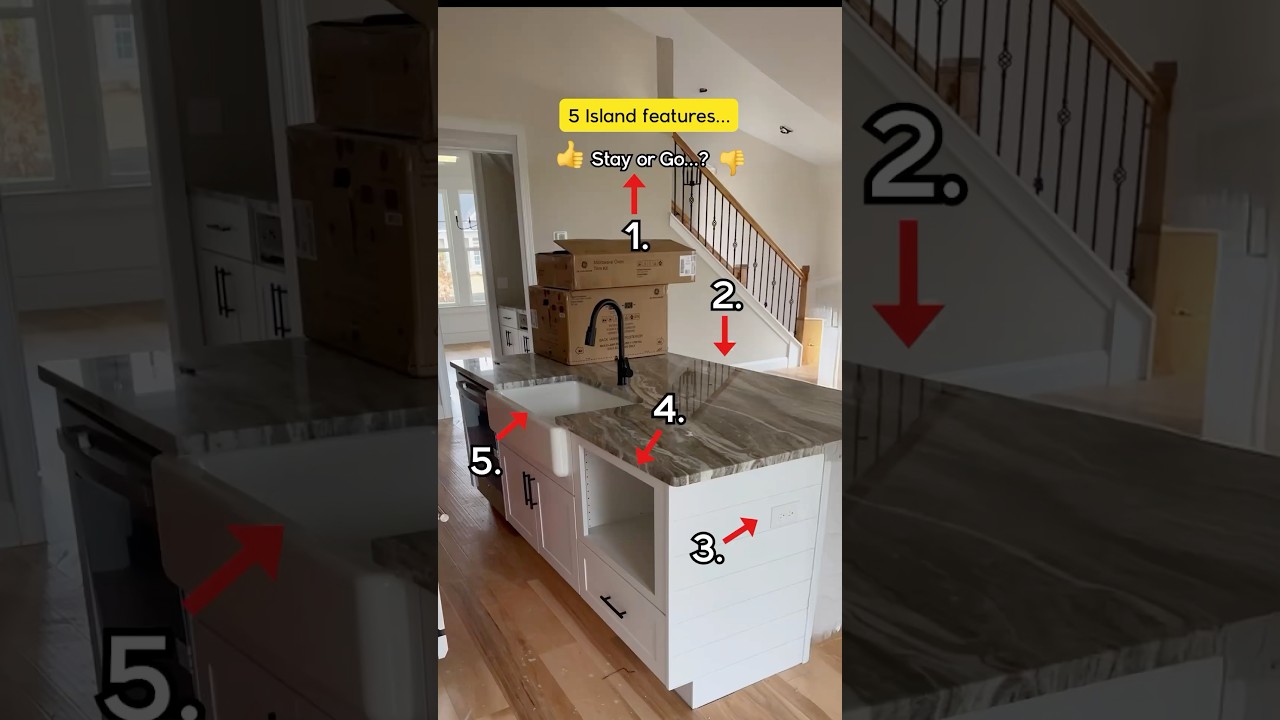 Which Kitchen Island features should STAY or GO&hellip;? 👍&nbsp;or 👎?