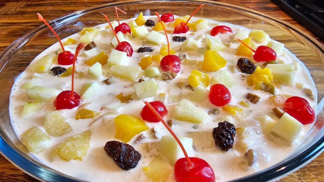 🎄🥗 La MEJOR Ensalada Navideña | Fácil, Cremosa y la Favorita de Todas las Cenas de Navidad 😋