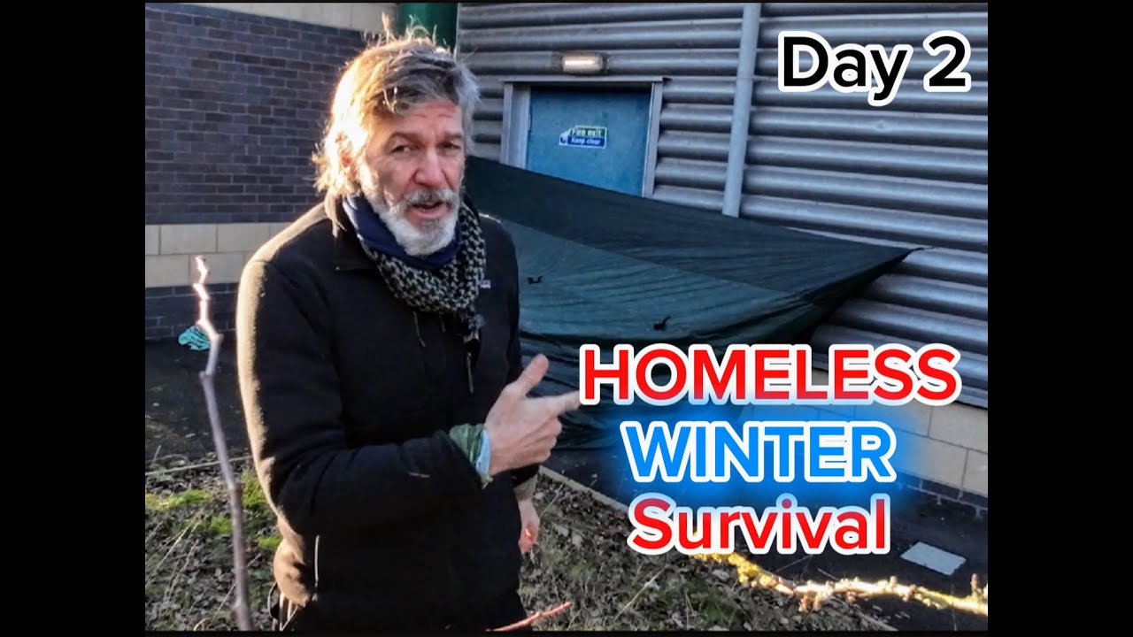 Day 2 of Homeless Winter Survival | Securing a Hidden Spot in Leeds