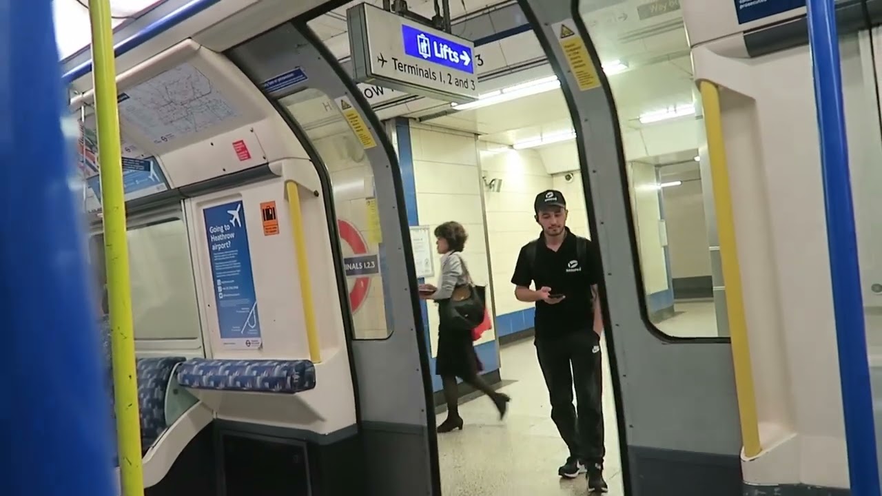 London Underground Piccadilly Line Ride: Heathrow Terminal 5 to Hounslow West  20 June 2024
