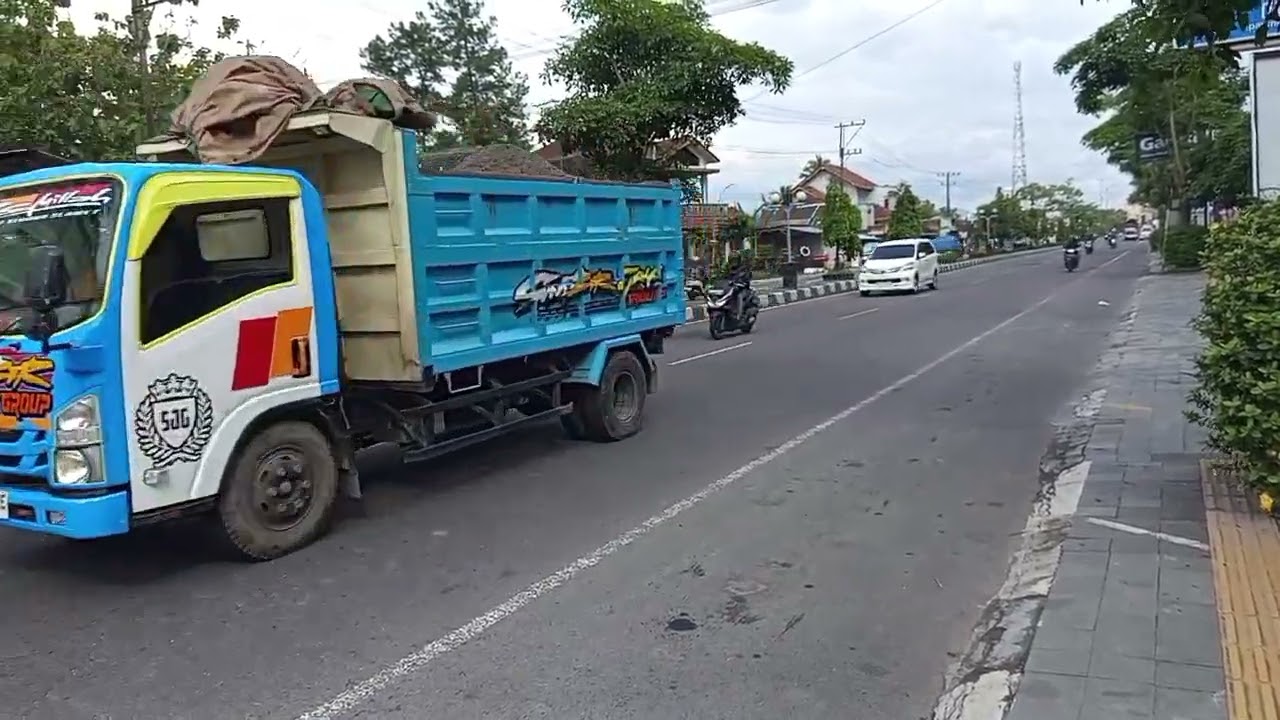 VLOGS❗🚍 BUS - MELINTAS JALAN RAYA - ARAH JALUR PANTURA