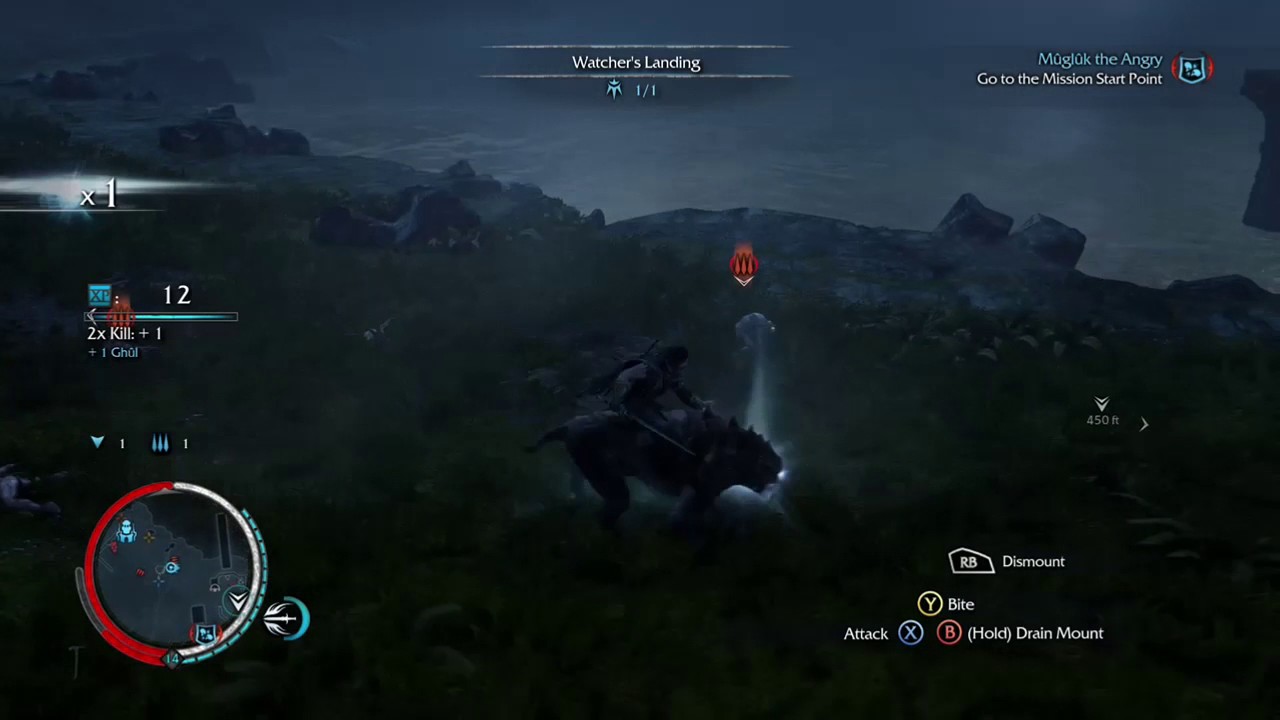 How to find a Ghul Matron Shadow of Mordor Hunting challenge 9