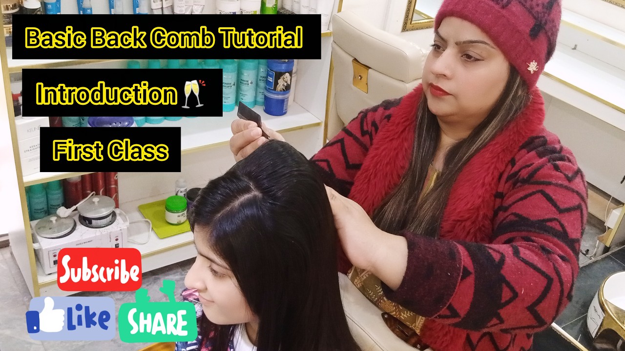 How to do Basic Back Comb✅|| Step by Step Method✅|| dolls_house2011-f1d ||