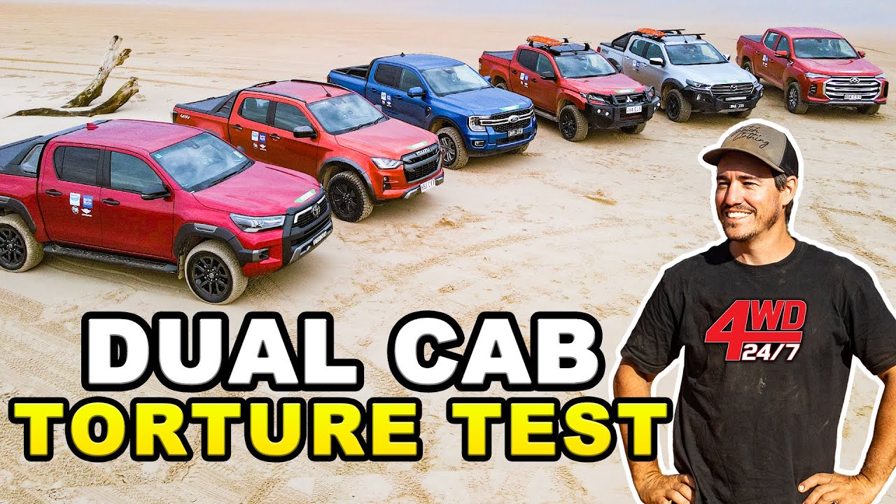 2022 4WD UTE COMPARISON - CONTROVERSIAL WINNER! NEW Ranger vs Hilux vs DMAX vs Triton vs LDV v BT-50