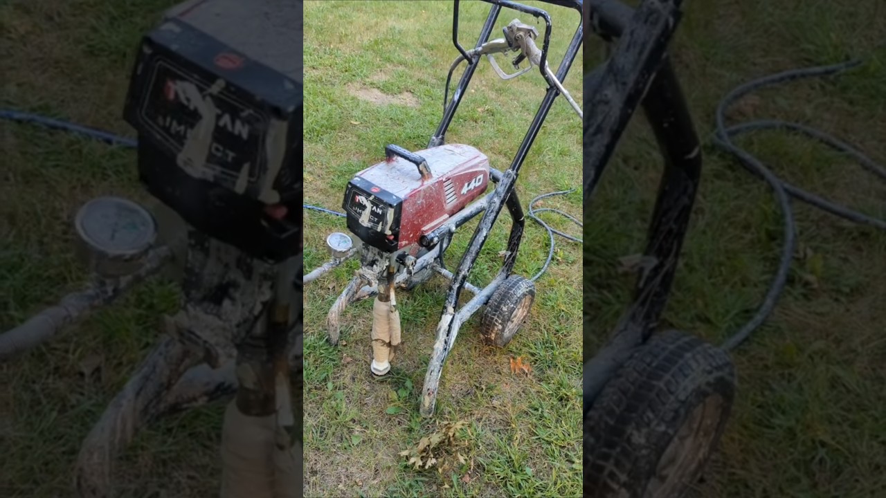 How to Operate a Paint Sprayer #titan #440 #contractor #paint #painter #tutorial