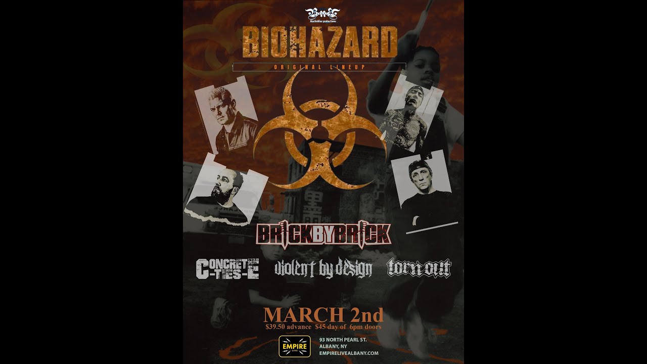 Biohazard at Empire Live, Albany NY on 03-02-2024