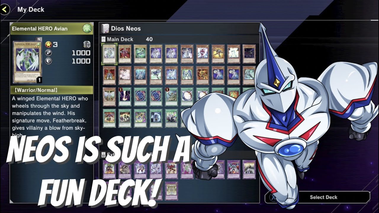NEOS: The Ultimate Fusion Deck! | Yugioh Master Duel |