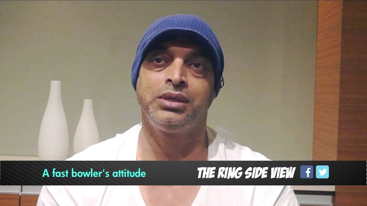 Shoaib Akhtar talks about a fast bowler's attitude