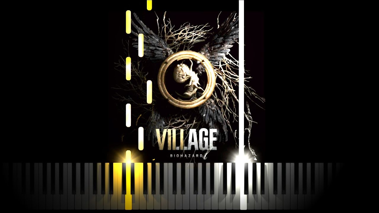 Resident Evil 8 Village Ending Theme OST - Yearning for Dark Shadows | Piano Arr. by WatchMe ID