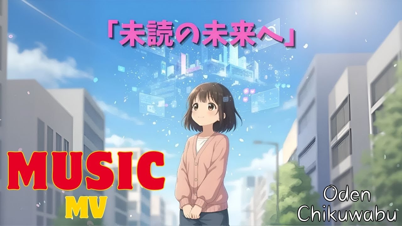 「未読の未来へ」Official Music Video (MV) #NewMusic #OriginalSound #odenchikuwabu
