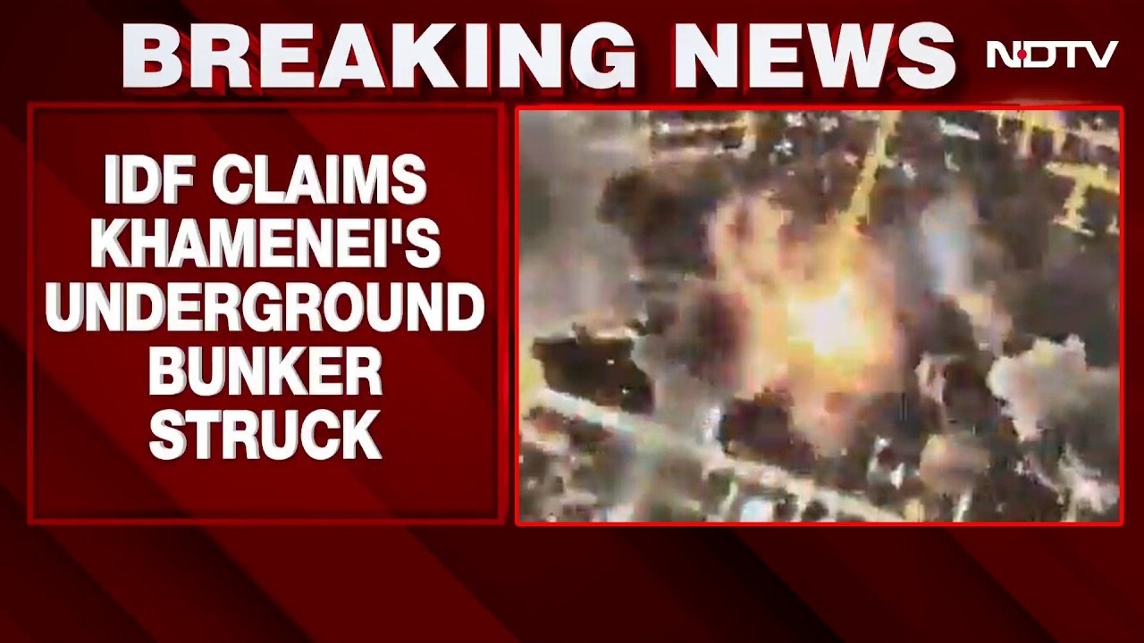 Israel Attacks Iran | 50 Israeli Fighter Jets, With Mossad Help, Rain Hellfire On Tehran Bunkers