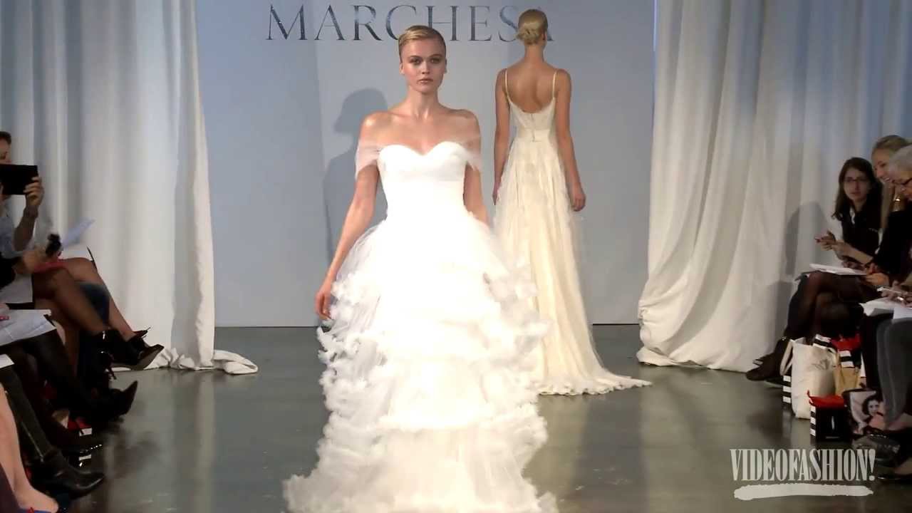 Marchesa Bridal Spring/Summer 2014 - Videofashion