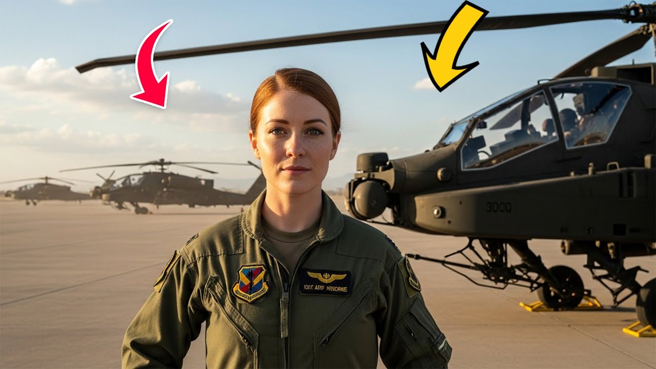 Jets jagten die Apache-Pilotin – sie lachte noch, bevor ihr Flugzeug in einer Explosion zerriss