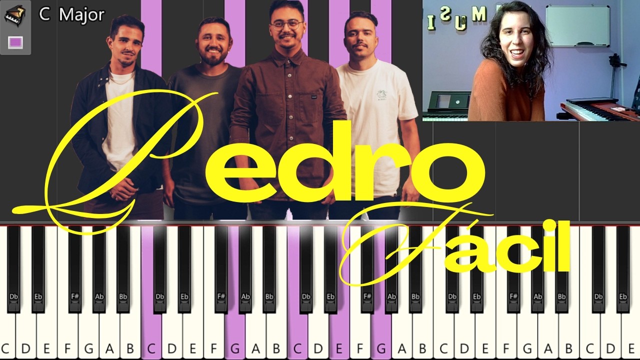 Como tocar Pedro no Teclado | Tutorial Gospel | Salvaon