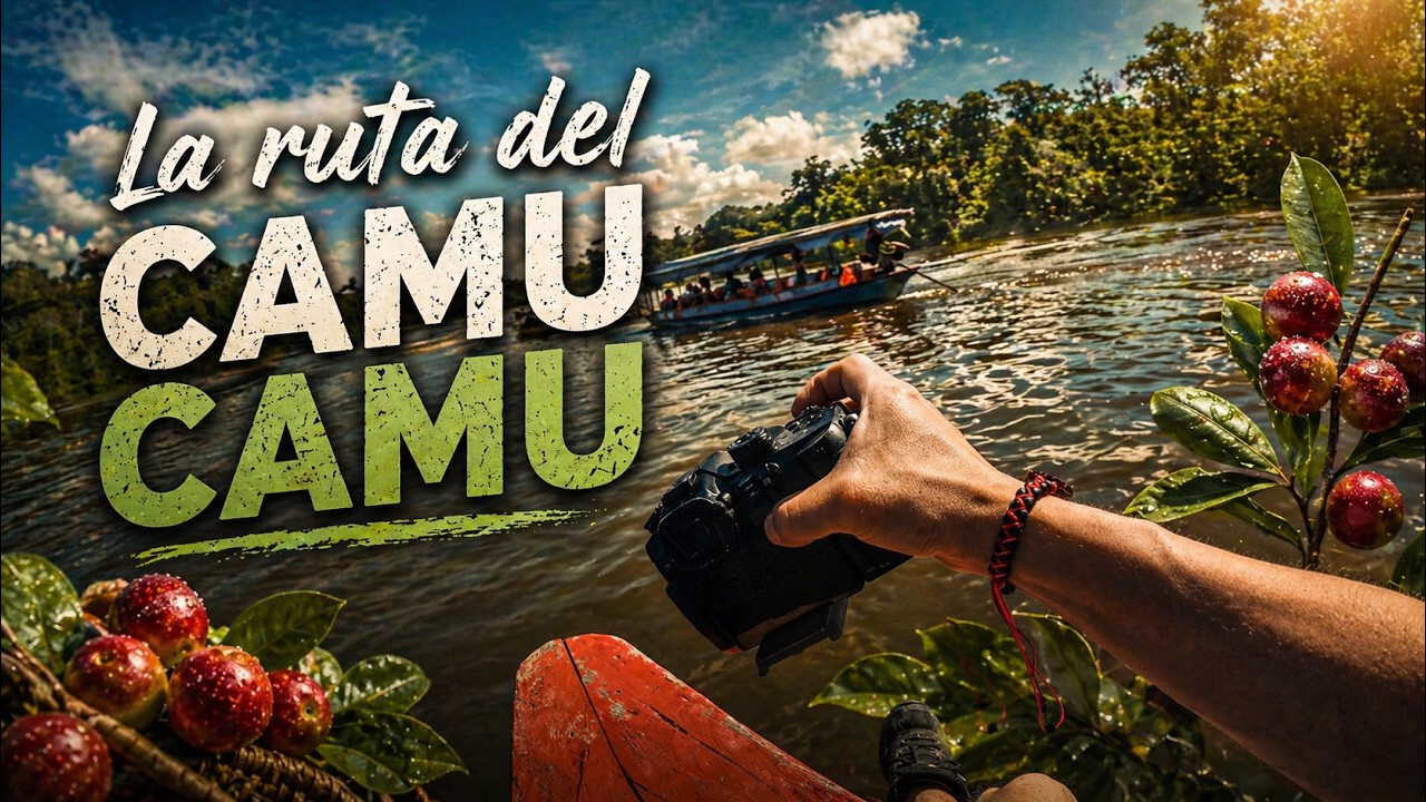 Hemos COMIDO CAMU CAMU hasta YA NO PODER MÁS!!!!  (Pucallpa - Día 02)