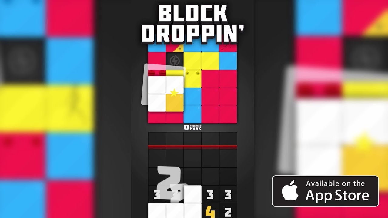 Block Droppin' Official Trailer - iPhone Puzzle Game