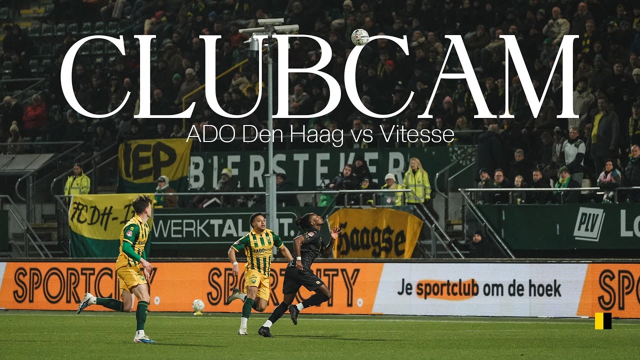CLUBCAM | Een zwaarbevochten punt in Den Haag! 🥵