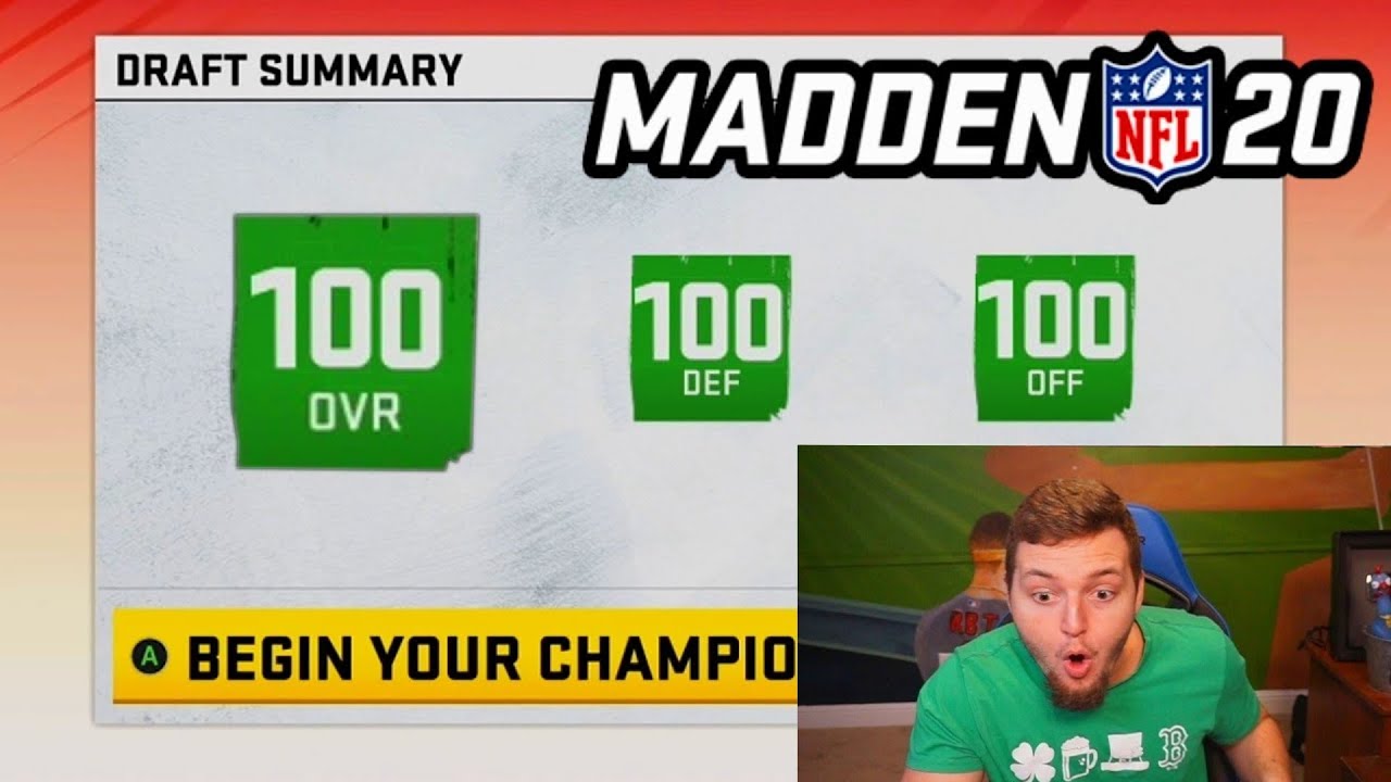 I finally BROKE the WORLD RECORD Draft in Madden 20!