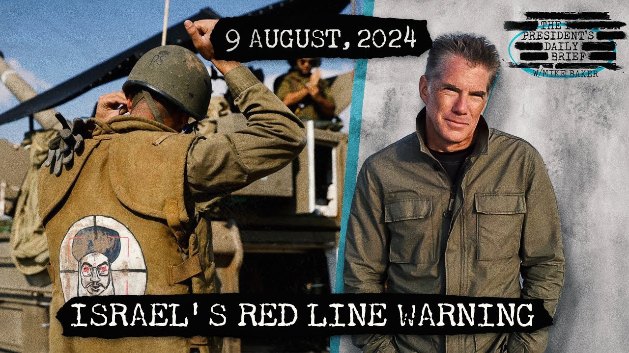 Israel's Red Line Warning, Chaos In Russia, & Explosive Cartel Drones At US Border | PDB 09/08/24