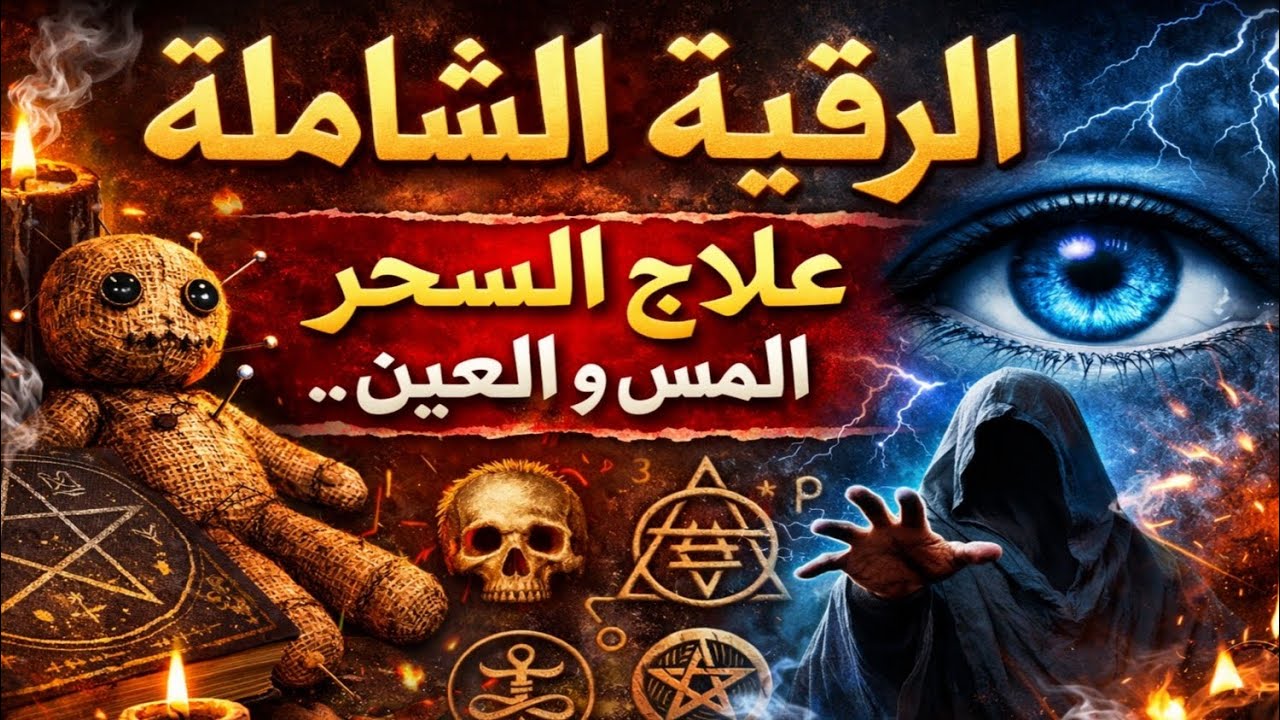 أقوى رقية شرعية شاملة لعلاج الحسد، السحر، العين، الهم، الضيق وتوفير الرزق بإذن الله Quran Ruqyah