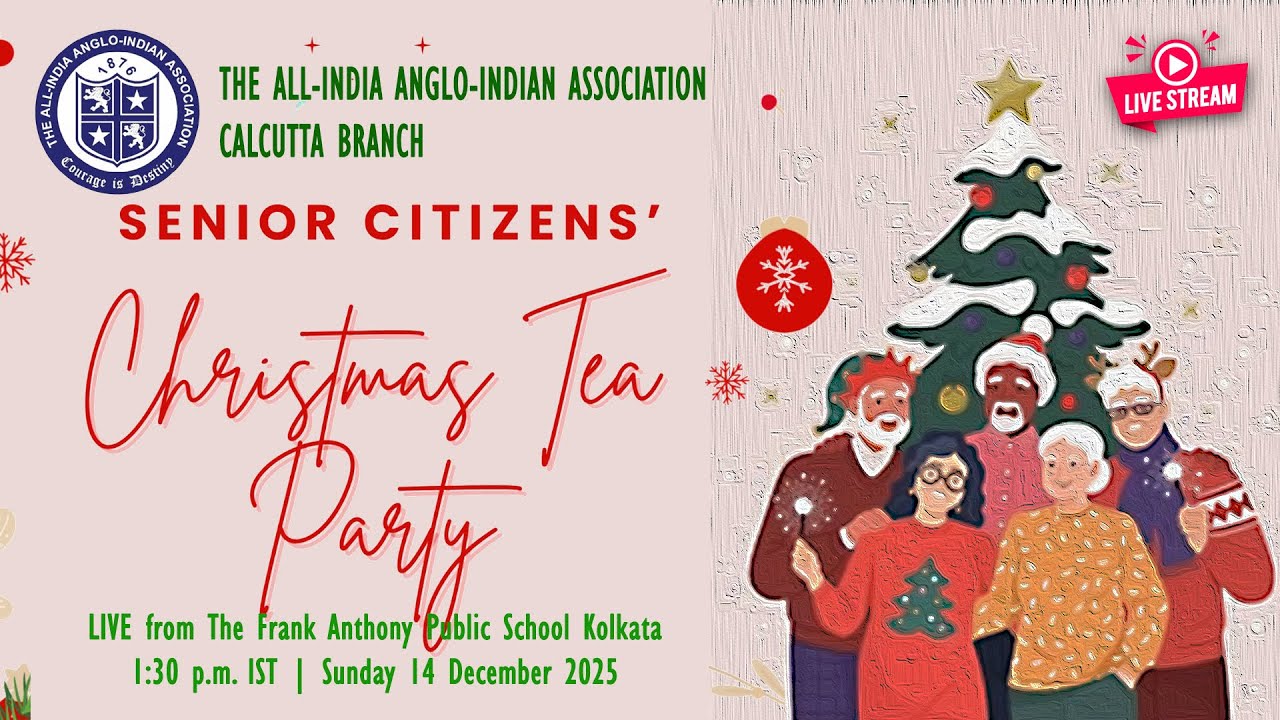 The All-India Anglo-Indian Association Calcutta Branch - Senior Citizens Christmas Tea Party
