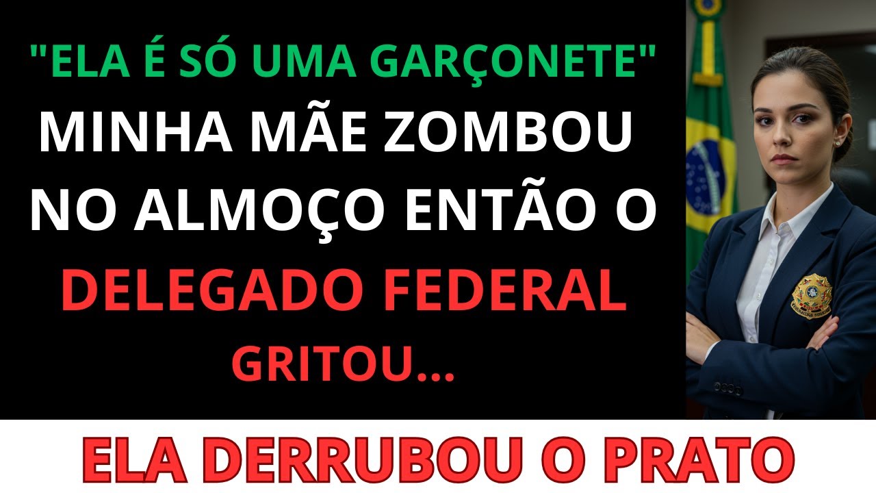 "Ela é só garçonete", minha mãe zombou. Então o delegado chamou seu nome...
