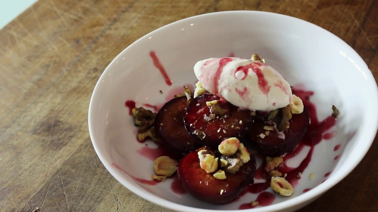 Baked Plums