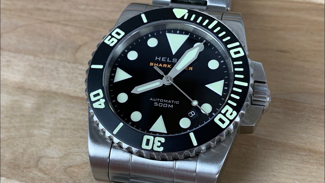 Helson Shark Diver 40mm eta 2824