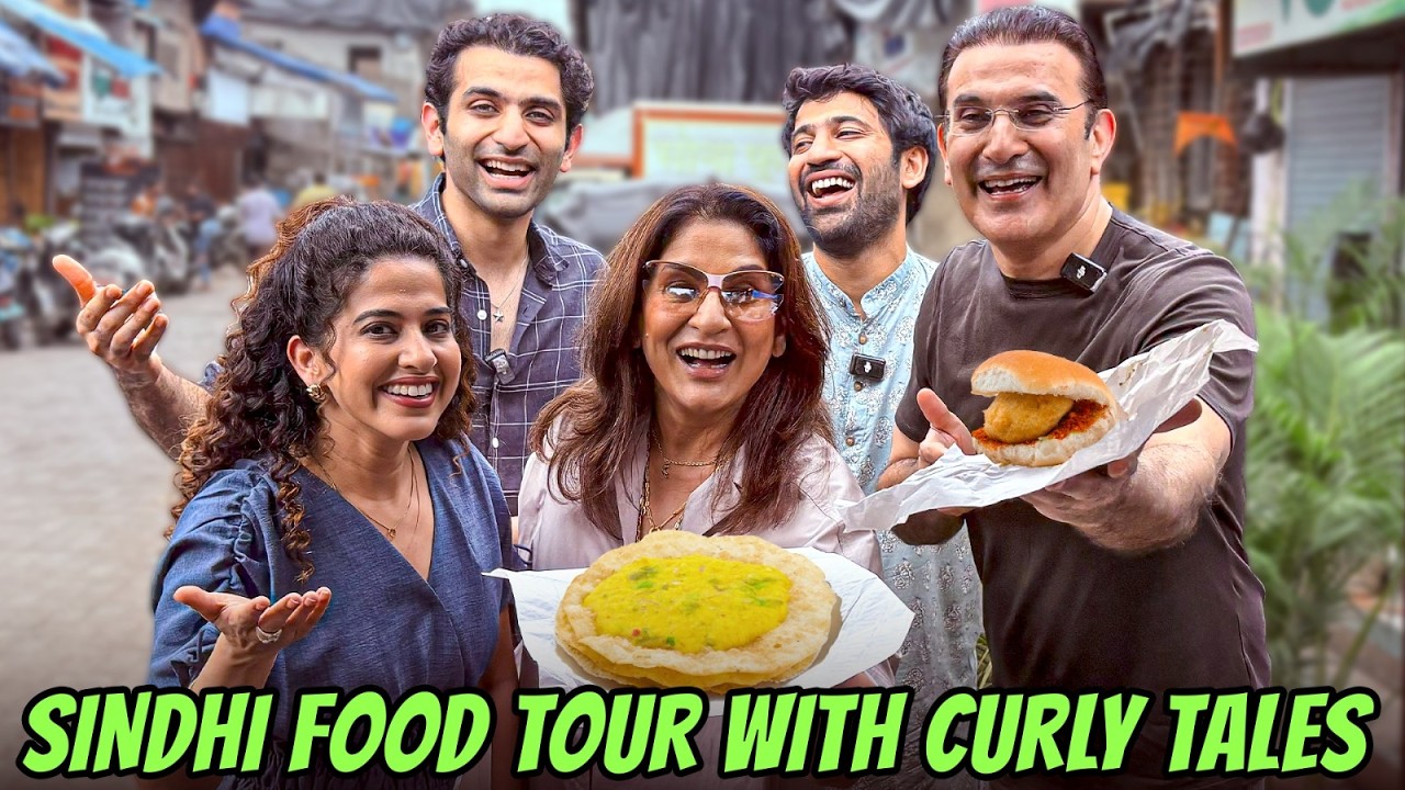 Sindhi Food Ki Khoj Mein Nikla AAAP Ka Parivaar  @curlytalesdigital @ArchanaPuranSingh_Official