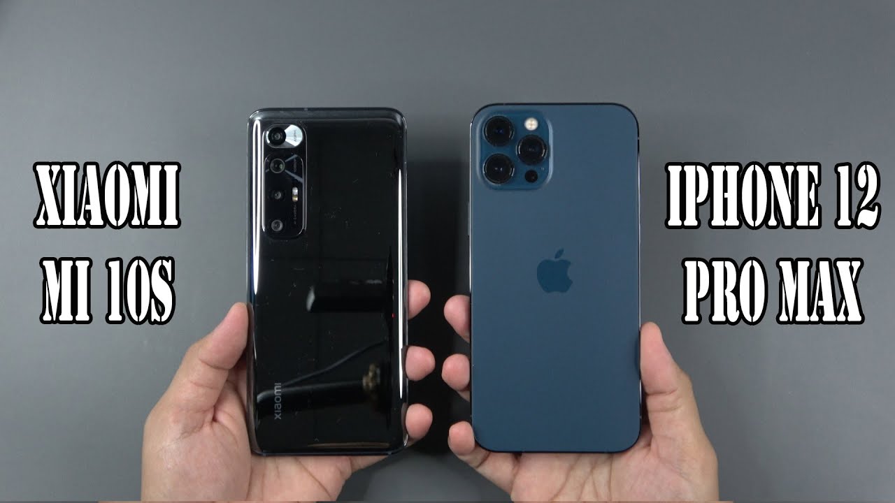 Xiaomi Mi 10s vs iPhone 12 Pro max | SpeedTest and Camera comparison