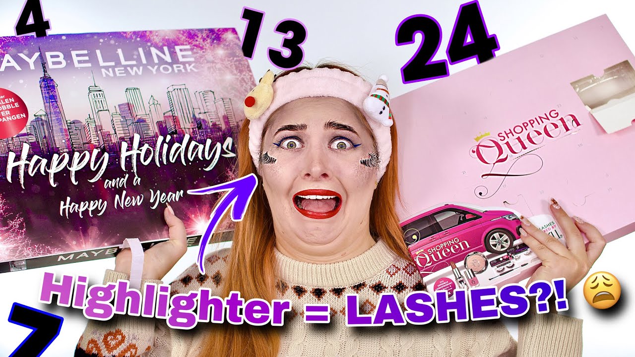 ADVENTSKALENDER MAKEUP CHALLENGE 🎄 Ich hatte echt Pech... 😤