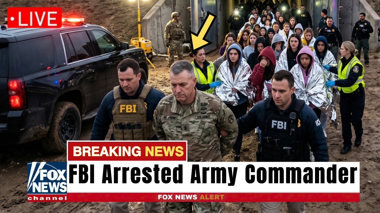 FBI & ICE Arrested Army Base Commander &mdash; 121 Girls Rescued, Secret Tunnel Discovered | FBI RAID