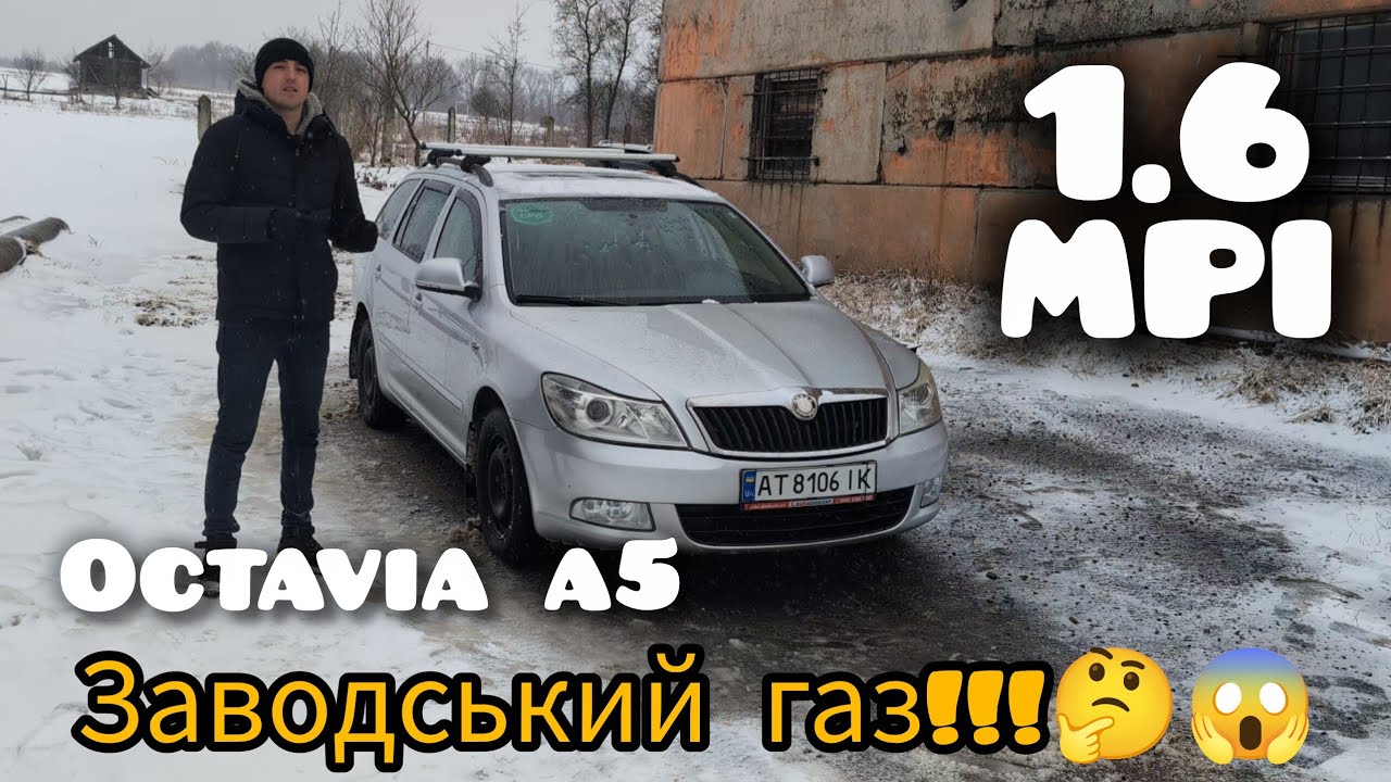 Škoda Octavia A5 на заводському ГБО🚗💨Що по економії?