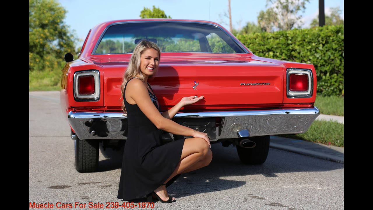 1969 Plymouth Road Runner # Match 383 For Sale $35500.00 Call 239-405-1970 Tom
