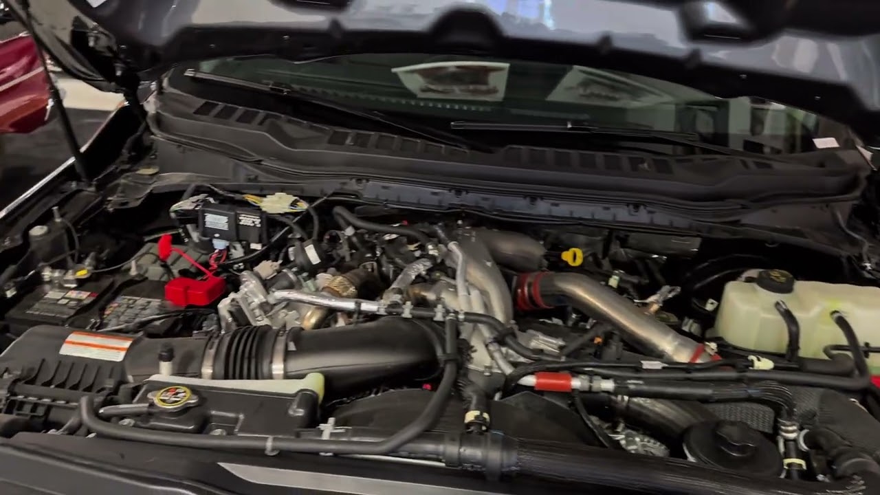 6.7 Liters of High Output Turbo Diesel horsepower (2025 Ford F250 Harley-Davidson)