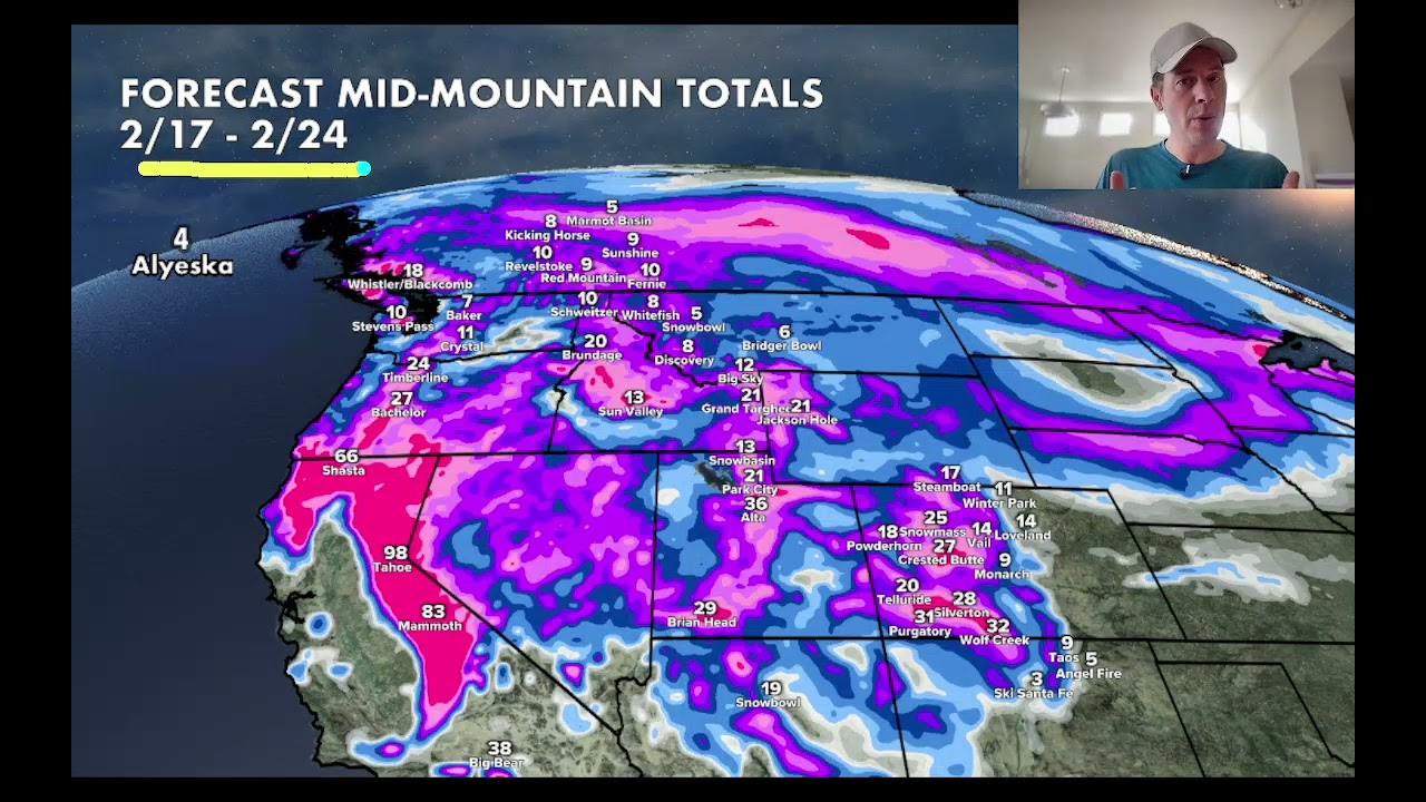 Powder Day, Mountain Weather Update 2/17, Meteorologist Chris Tomer