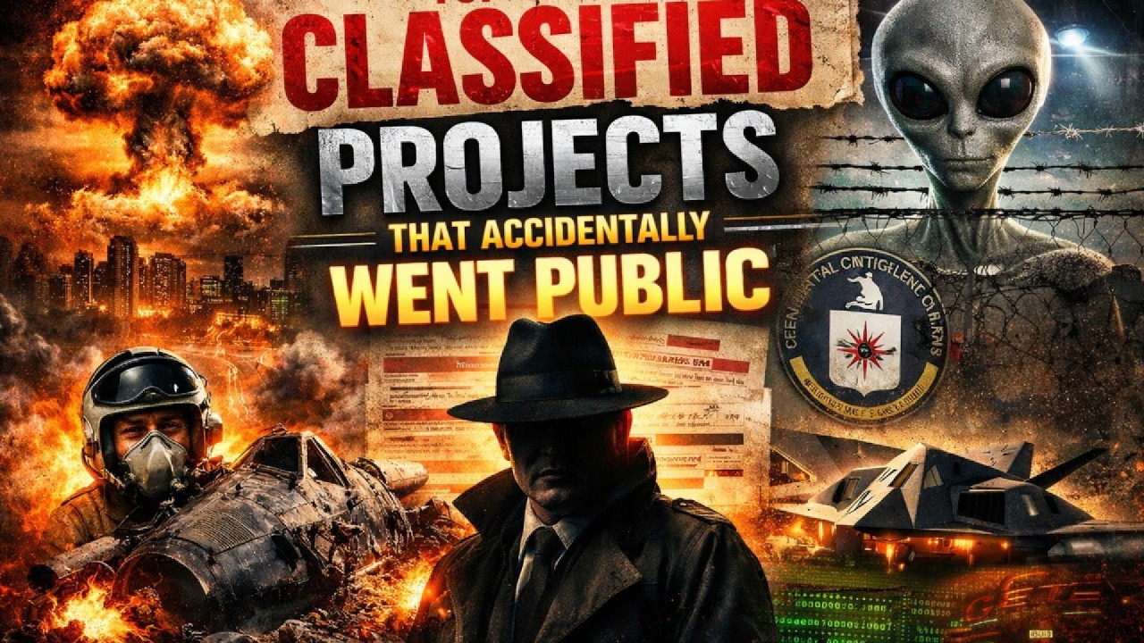 Classified Projects That Accidentally Went Public | Secrets Meant to Stay Buried &mdash; Until They Didn&rsquo;t