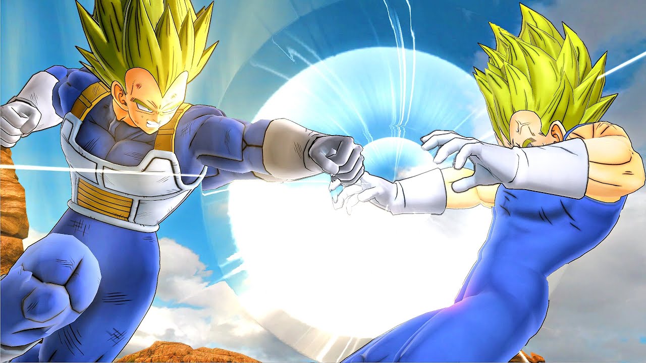 Dragon Ball Z: Ultimate Tenkaichi - SUPER VEGETA vs MAJIN VEGETA  [Requested] #dragonballzgameplay