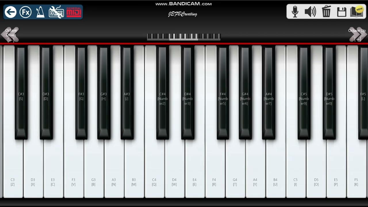 Piano Melody No.2: C♯/D♭-Scale: Mixture of Scottish Pentatonic and Major #piano10